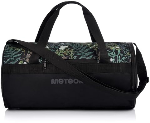 Borsa Palestra con Scomparto per Scarpe - Borsone Viaggio Piscina Sportiva - Duffel Bag per Uomo Donna - Borsa a Tracolla Spalla Weekend Campeggio Sport Fitness