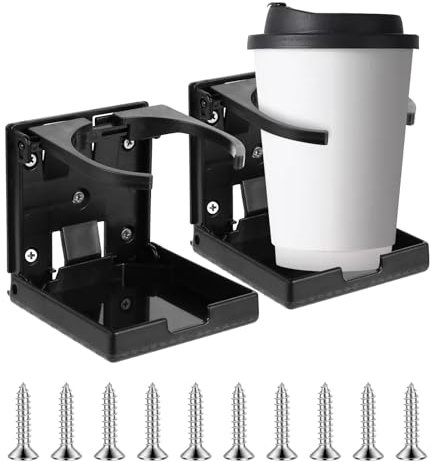 Chiluxendo 2 Stück Getränkehalter Auto, Becherhalter Auto, Flaschenhalter, Dosenhalter, Tassenhalter Cup Holders, Auto-Getränkehalter, Cupholder, Kaffeebecherhalter, für Kaffeebecher und Getränkedose