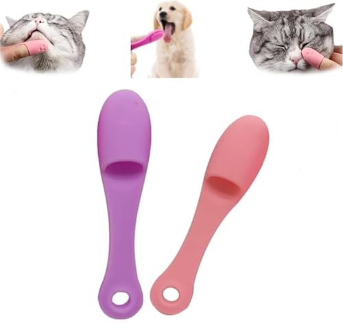Spazzola per il mento del gatto, scrubber per il mento del gatto, scrubber in silicone per la pulizia del mento dei gatti, spazzolino da denti in silicone per animali domestici, spazzolino da denti da