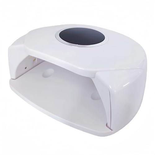 UV LED-nagellampa för gellack 60 W, professionell gelnageltork med autosensor, LCD-skärm, snabbhärdning, 10s 30s 60s 99s timer, avtagbar bas för manikyr och pedikyr