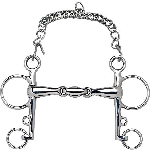 Feeling Anatomisches Pelham-Biss mit kurzen Wangen, Unisex, 604661, Mehrfarbig, 125 mm