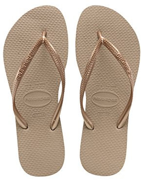 Havaianas - Slim, Stylische, Robuste und Vielseitige Badelatschen für Frauen mit Texturierten Sohlen für Grip und Halt