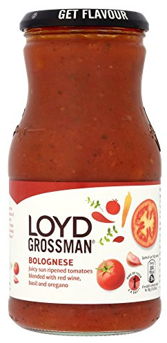 Loyd Grossman Bolognese Original Cooking Sauce, 660 g Jar (Pack of 1)
