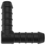 WamSter L Schlauchverbinder 90 grad Winkel -Stück Pipe Connector 12 mm Durchmesser