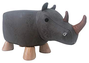 HOQ Tierhocker für Kinder (Nashorn)