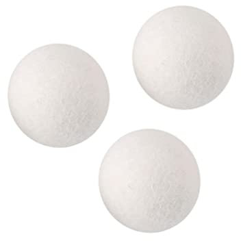 LotCow Lot de 3 balles de séchage réutilisables en laine faites à la main pour adoucir le tissu naturel, réduit les plis des vêtements et économise du temps de séchage