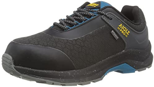 Aigle Herren Ixane MTD S3 Wanderschuhe, Schwarz, 45 EU