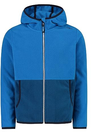 CMP unisex - barn Fleecejacka för barn med fast huva – 32 h 1384 fleecejacka