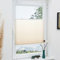 Grandekor Plissee Klemmfix ohne Bohren Creme 80x130cm(BxH) Plissees lichtdurchlässig Blickdicht Jalousien ohne Bohren Fensterrollo Klemmrollos Sonnenschutz Sichtschutz Faltrollo Rollos für Fenster