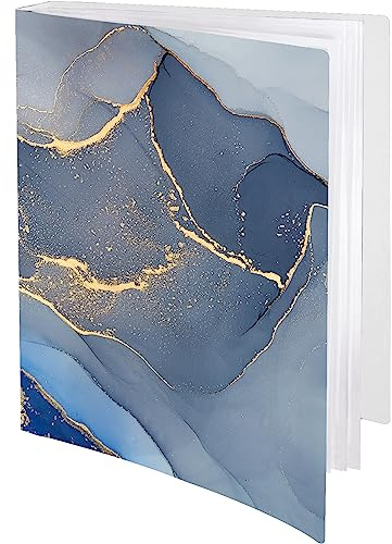 GABraden Binder with Plastic Sleeves Folder with Plastic Sleeves 30- Pocket Presentation Books 8.5x11 Display 60 Pages,Portfolio Folder with 8.5x11 Sheet Protectors for Documents,Music Folder