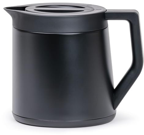 Ratio Six Thermokaraffe & Deckel Mattschwarz - Serie 2