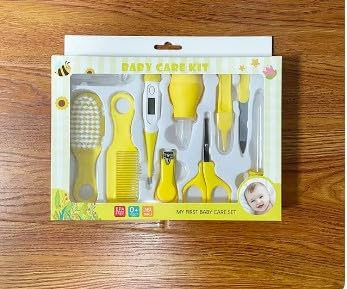 Kit de aseo y salud para bebés, herramientas de cuidado de la salud para uñas y cabello, cepillos, juego de cuidado de la salud para bebés