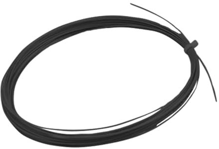 Badmintonsaite | 0,7 mm/22 GA hohe Flexibilität Schlägersaite Ersatz – 10 m starke Widerstandsfähigkeit helle Farbe Drahtschlägersaite für Sport