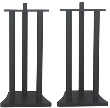 Högtalarställ, golvstående Universal högtalarställ i metall, 1 par Surround Sound Bokhylla Högtalarställ, Förbättra ljudlyssningseffekten(75cm)