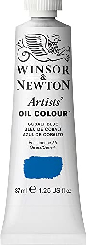 Winsor & Newton Artists' Oil Paint, 37ml Tube, Cobalt Blue