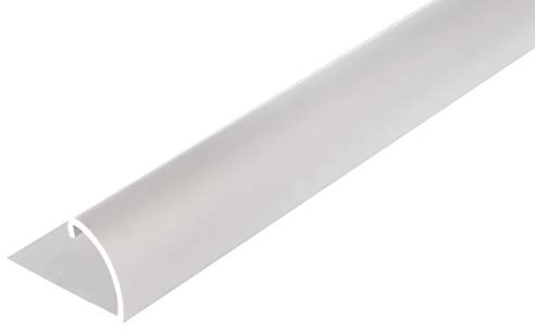 Alberts 476557 Abschlussprofil | Aluminium, silberfarbig eloxiert | 1000 x 25 x 13 mm
