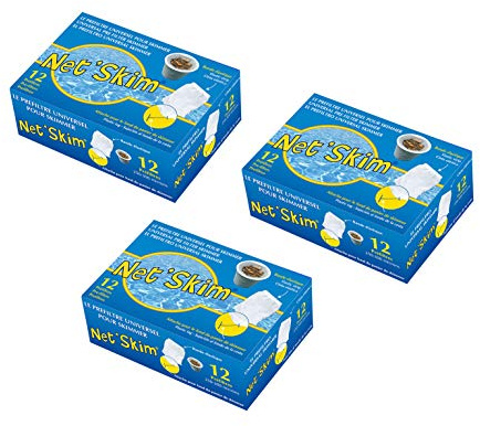 Toucan 36 NetSkim universellt förfilter för skimmer, för pooler och bubbelpooler, 3 x 12 stycken i lådan