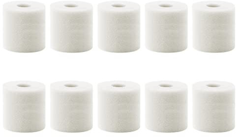 GERUI Filterschwamm Passend für Eheim 2618080 Aquaball 2208 2210 2212/60 130 180,Biopower 4004320 160 200 240 (10 Packung Filter)