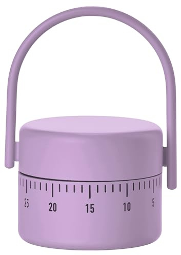 Zone Denmark Singles Kitchen Alarm Clock Dia 5.4 x 8.9 cm Lupine