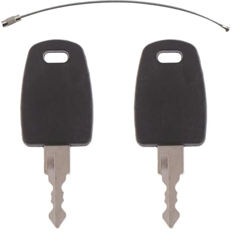 2pcs TSA007 Master Luggage Keys – Compatible with TSA 007 Locks for Suitcase, Travel Bag, Password Combination Lock – Universal Customs Lock Replacement Keys