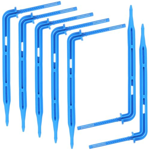 Yardwe 100Pcs Automatic Drip Irrigation Stakes for Indoor Plants Self-Watering System Flower Pot Watering Tool Portable Easy Install Drip Emitter Stakes for Home Garden