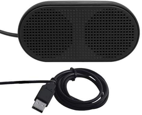 Mini Speaker per computer - Audio USB portatile, laptop compatto | Accessorio 3D Stereo Output, Plug Play Convenienza, Altoparlante con Office Scenario