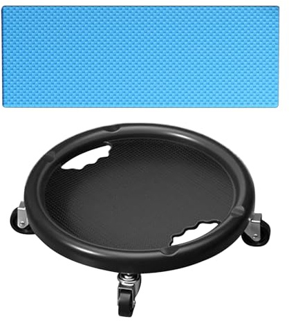 Rueda de rodillo para ejercicio abdominal, deslizador de núcleo giratorio de 360 grados con almohadilla, equipo de entrenamiento de fuerza para gimnasio en casa para abdominales, entrenamiento