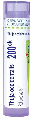 Boiron Thuja Occidentalis 200Ck Homeopathic Medicine for Warts - 80 Pellets