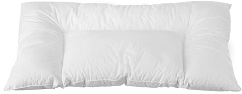 Daunen Step Cuscino in fibra sintetica Airella Prono | 50x80 cm - standard Italia | Light - Per chi dorme sulla pancia