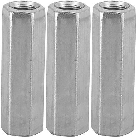 10 Stück M8 lange Stangenmutter Sechskantkupplungsmutter Abstandsgewindebefestigungen(M8*40)