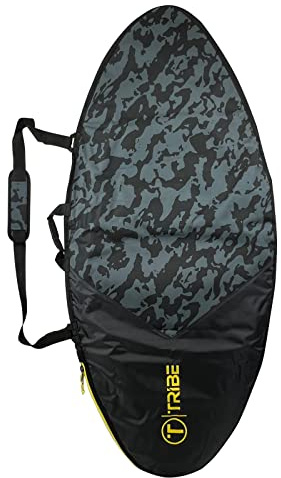 Tribe Boards Padded 46 Travel Skimboard Bag - Gray Camo