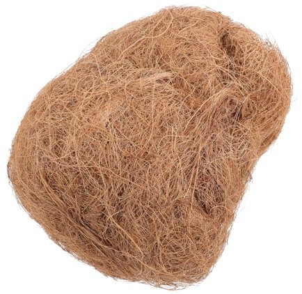 Abaodam Substrato per Ortaggi e Piante da Interno in Fibra di Cocco Triturata 100 G, Supporto per Giardinaggio Ritenzione Idrica e Aerazione, per Ortaggi, Bonsai e Cactus