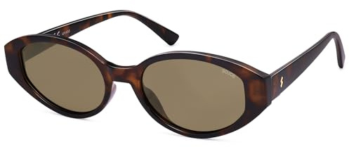 SOJOS Occhiali da Sole Donna Ovali Retrò Polarizzati Stile Gatto con Protezione UV400 per Viso Largo SJ2608