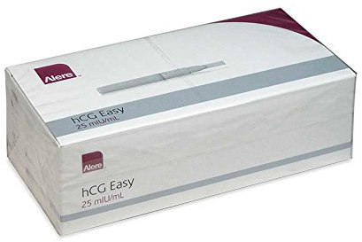 20x Alere HCG Easy Schwangerschaftstest Schnelltest Urin, 3 Minuten, 25 mlU/ml