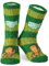 Marvel Kuschelsocken Herren Avengers Winter Socken Jungen Teenager Anti-Rutsch (Grün)