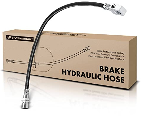 A-Premium Rear Center Brake Hydraulic Hose Compatible with Chevrolet Blazer 1995-2005, S10 1998-2004 & GMC Jimmy 1992-2004, Sonoma & Isuzu Hombre & Oldsmobile Bravada & More