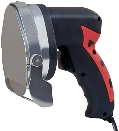 Machine à trancher la Viande, Couteau à Kebab électrique trancheuse à Kebab en Acier Inoxydable Coupe-Kebab Couteaux à découper électriques Professionnels trancheuses à Viande Kebab