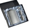 Furforstk fiaschetta tascabile 8 once fiaschetta 220 ml flask, fiaschetta tascabile donna, fiaschetta per liquori con Due Bicchierini e Fiaschetta a Imbuto - Regalo Uomo - Regalo Uomo/Testimone