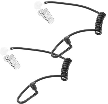 KOMBIUDA Kinder Detektiv Cosplay Spielzeug Walkie Talkies für Jungen Spaß Kopfhörer Mic Spielzeug Requisiten