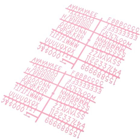 COOPHYA 2 Stück Filz Buchstabenbrett mit Plastikbuchstaben Veränderbare Nachrichten für Stilvolle Dekoration und Organisation im Büro oder Zuhause