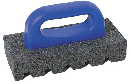 Molino de hormigón Marshalltown, rallador de ladrillos con grano 20, para constructores de hormigón, soladores, capas de pavimento y paneles de yeso, dimensiones: 152x76x76 mm