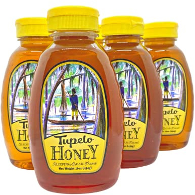 Tupelo Honey 16oz. Bottle - Bulk Case of 12 - Premium from Sleeping Bear Farms Beekeepers in the Florida Apalachicola River Basin
