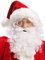 Perücke + Bart + Mütze + Augenbrauen + Brille Weihnachtsmann Nikolaus Santa Claus Weihnachten weiß