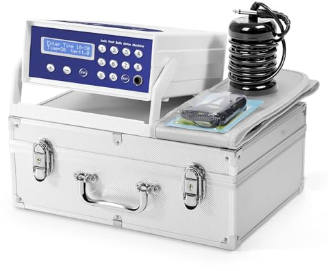 veicomtech Ionic Foot Bath Detox Machine with Heating Belt