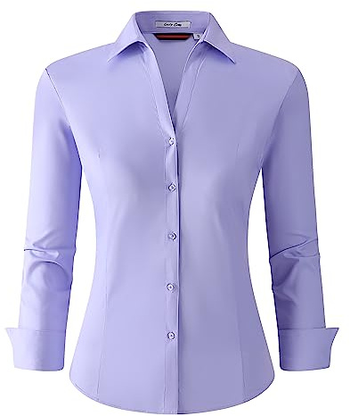 ALEX VANDO Camicia da Donna in Flanella, vestibilità Regular, Maniche Lunghe con Bottoni, Camicia a Quadri