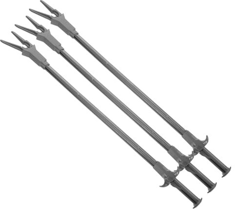 CIYODO 3 x Wasserpflanz-Clips, Aquarium-Zange, Reptilien-Futterpinzette, Pflanzen-Gartenzange, Glasbehälter, Aquarium-Ausrüstung, Kunststoff