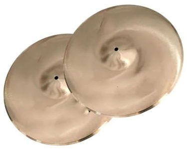 Cymbal Set för trummor Professionellt B20 Material 14 HiHat Cymbal