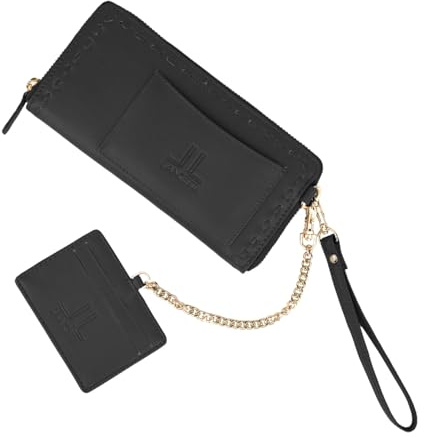 Lancetti Portefeuille Femme en Cuir Véritable, Spacieux avec Porte-Cartes Amovible, avec Boîte Cadeau