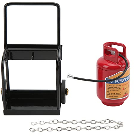 Gucagle Ajuste de extintor de Incendios RC, Mini Carro de Herramientas de extintor de Incendios Realista, vívido y Altamente simulado, Accesorios de Coche de Juguete RC para Coche de