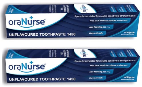 Oranurse 50 ml Unflavoured Toothpaste by Oranurse-Pack of 2